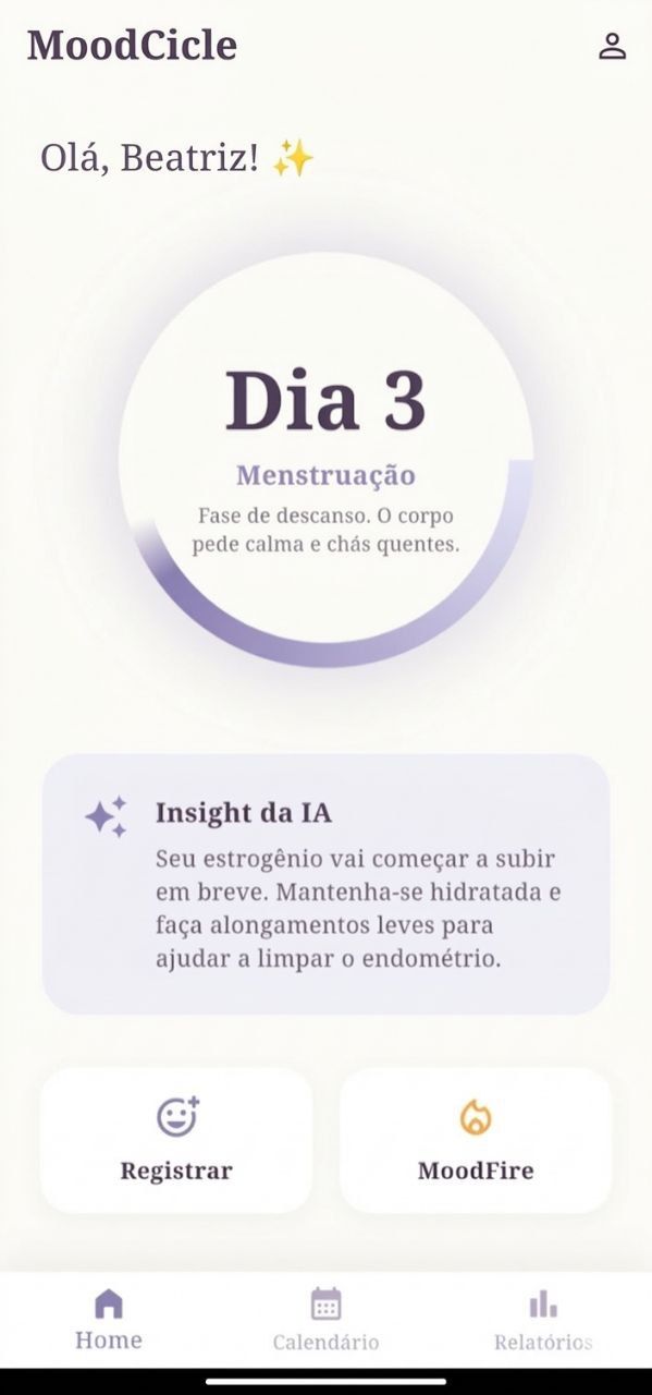 Interface do Moodcicle
